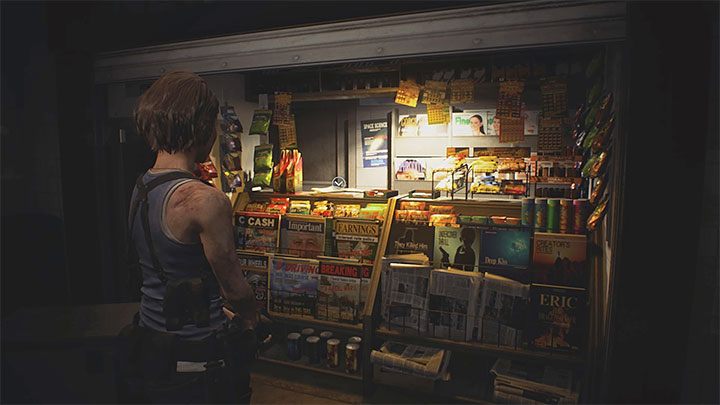 Resident Evil 3 Remake: Секреты станции Редстон-стрит - коллекции