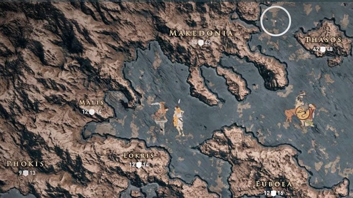 The world in AC Odyssey is gigantic - Assassins Creed Odyssey Guide
