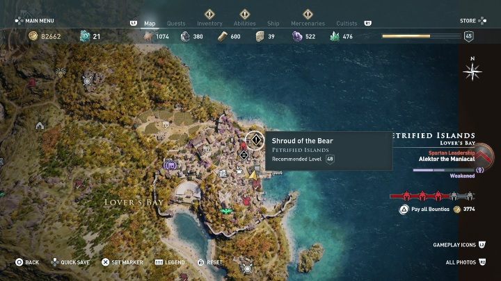 2 - Side Quests on Lesbos Island in Assassins Creed Odyssey - Side Quests - Assassins Creed Odyssey Guide