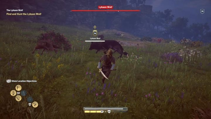 Description: Wolves like to hunt in packs - The Lykaon Wolf (Lakonia) - Hunting for Seven Beasts in Assassins Creed Odyssey - Hunting for Seven Beasts - Assassins Creed Odyssey Guide