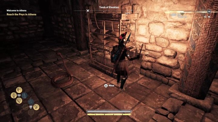 Move another shelf and take the shortcut to reach the exit - you have successfully completed another tomb - Attika - Tombs in Assassins Creed Odyssey Game - Tombs - Assassins Creed Odyssey Guide