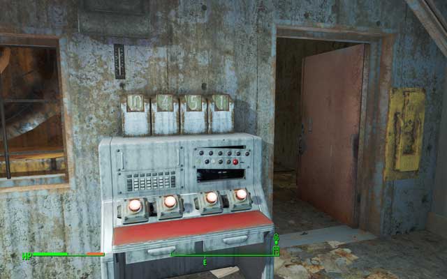 Inside there is a lock to open which you need password - Lynn Pier Parking - Salem - Sector 3 - Fallout 4 Game Guide & Walkthrough
