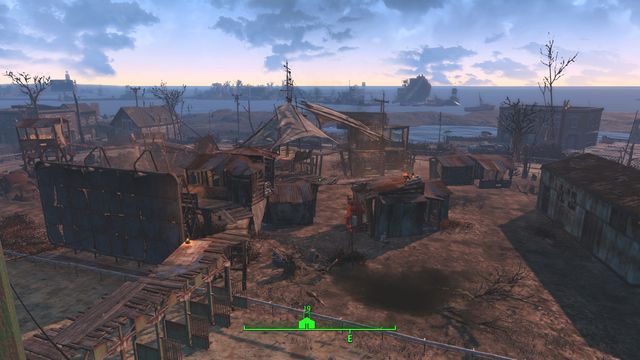 Fallout 4 Город Даунс