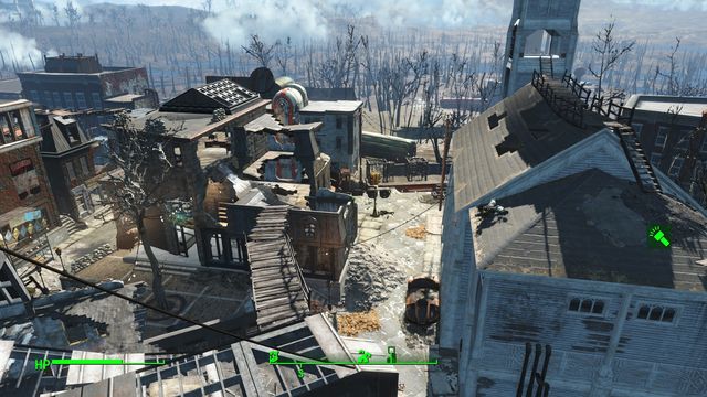 Fallout 4 Руины Куинси