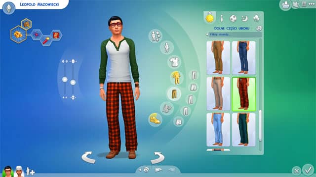 If you dont want an outfit for whole body, you have to fit a bottom to the top youve selected - Clothes | Creating a Sim - Creating a Sim - The Sims 4 Game Guide