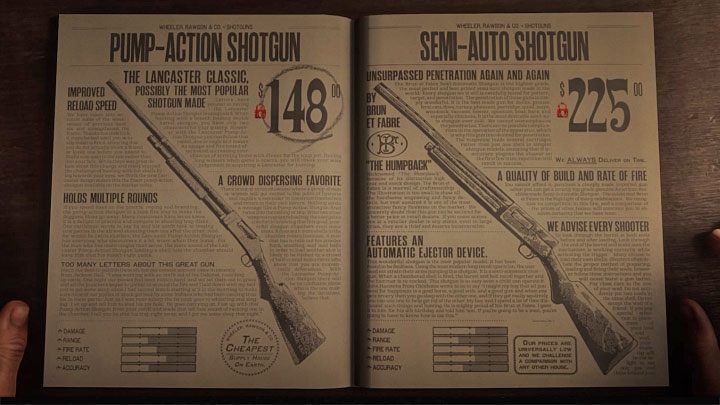 Semi-Auto Shotgun is even better - The best weapons in Red Dead Redemption 