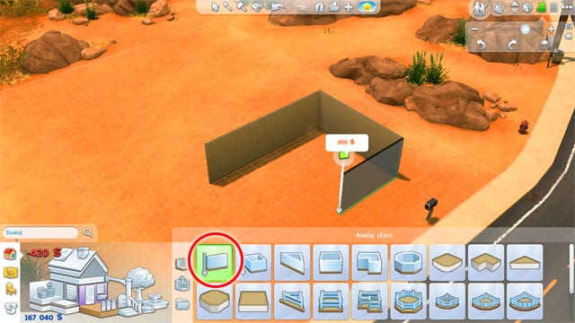 As for building walls: using the first tool allows you to build one wall after another, thus constructing your house - Building a house | The house - The house - The Sims 4 Game Guide