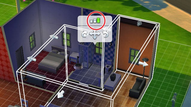 An interesting option is increasing walls height - Expanding a house | The house - The house - The Sims 4 Game Guide