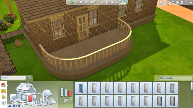 You can also add some attractive irregular shapes - Expanding a house | The house - The house - The Sims 4 Game Guide