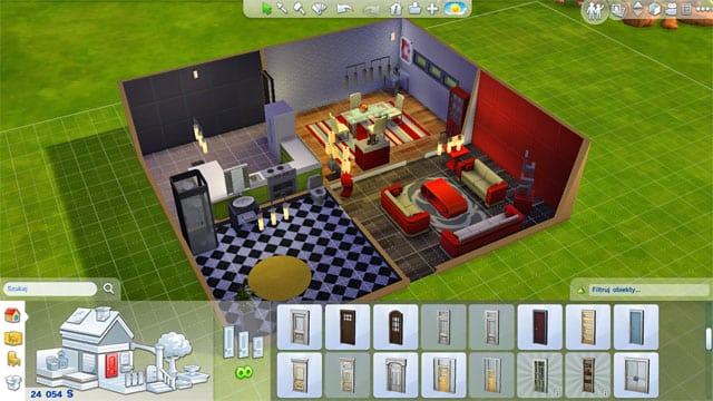 This way you can buy any of the basic rooms - the only thing you should keep in mind is door placement and the freedom of walking around the house - Expanding a house | The house - The house - The Sims 4 Game Guide