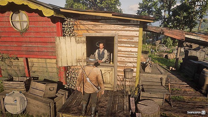 Fence, just like regular traders, appear on the RDR2 world map as 