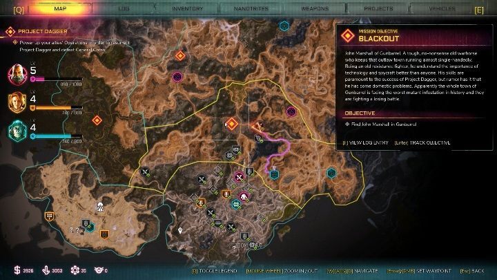 The ark is located in the southern part of the location, near the Razorneck Roost (bandit camp) - Arks in Broken Track - Side activities in Rage 2 - Arks - Rage 2 Guide