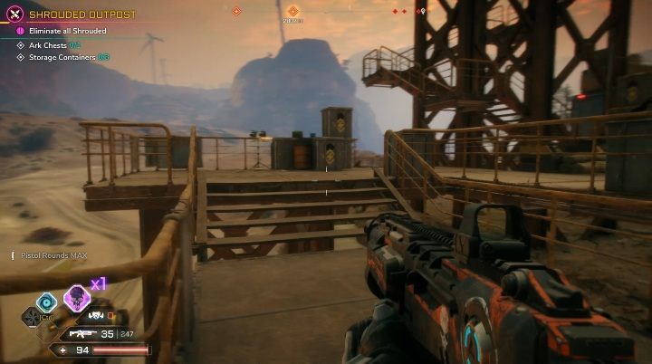 In this location you will find 1 ark chest and 3 storage containers - Bandit Dens in Broken Track - Rage 2 - Bandit Dens - Rage 2 Guide