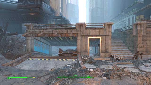 The underground garage - Faneuil Hall - Center of Boston - Sector 6 - Fallout 4 Game Guide & Walkthrough