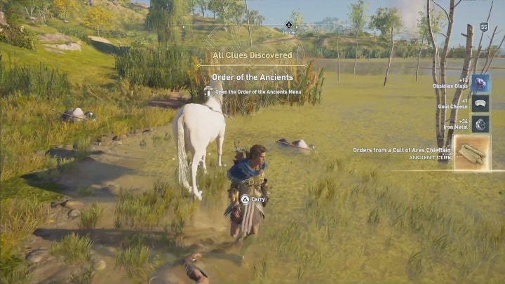 You need to find the right clue to learn this cultists identity - Order of Dominion - assassinations in the Legacy of the first blade DLC - Order of the Ancients - Assassins Creed Odyssey Guide