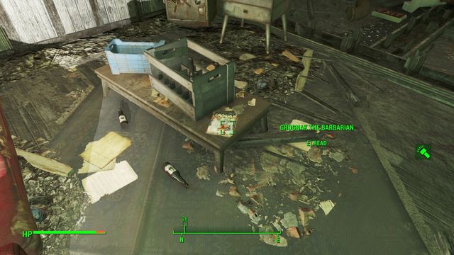 At the upper level, thee is an issue of Grognak the Barbarian - Back Street Apparel - Center of Boston - Sector 6 - Fallout 4 Game Guide & Walkthrough