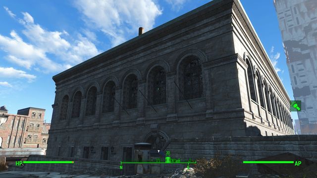 Fallout 4 Бостонская публичная библиотека