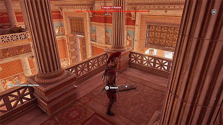Location of Ainigmata Ostraka: Sneak into the Temple of Hades, located in the city of Elis, in the western part of the region - Ainigmata Ostraka on Elis in Assassins Creed Odyssey - Ainigmata Ostraka - Assassins Creed Odyssey Guide