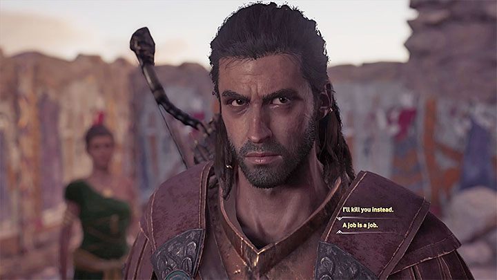 In the ruins you will meet young lovers - Mennon and Laneira - Side Quests on Elis in Assassins Creed Odyssey - Side Quests - Assassins Creed Odyssey Guide
