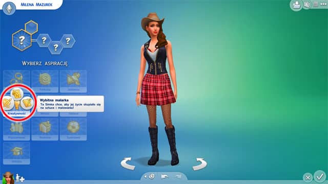 You have access to, as many as, three options: painting - Painter Extraordinaire, music - Musical Genius and writing - Bestselling Author - Aspirations | Creating a Sim - Creating a Sim - The Sims 4 Game Guide