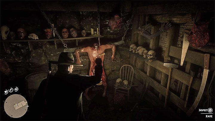 Help yourself with a lantern while exploring the basement - American Dreams in Red Dead Redemption 2 - Side quests - Red Dead Redemption 2 Guide