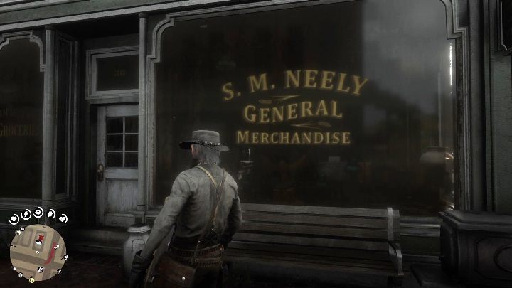 The general merchandise shop in Blackwater. - How to quickly get the 
