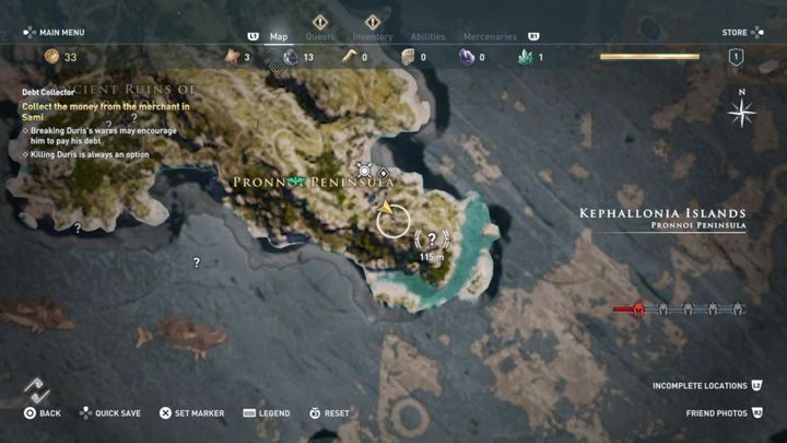1 - Kephallonia Islands - Side Quests in 