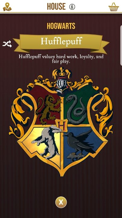 When a new window appears, you can simply select a house - How to choose a house in Harry Potter Wizards Unite? - Frequently Asked Questions - Harry Potter Wizards Unite Guide