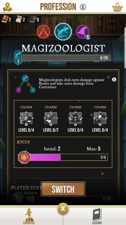 This class is great for supporting Aurors - Professions in Harry Potter Wizards Unite - Basics - Harry Potter Wizards Unite Guide