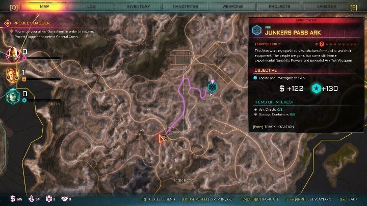 You may get the Shatter skill in the Junkers Pass Ark - Shatter | Nanotrites in Rage 2 - Nanotrites - Rage 2 Guide