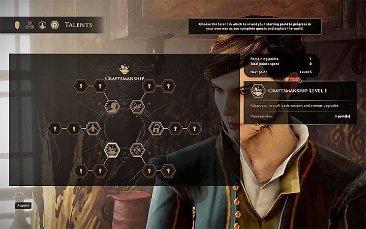 Craftsmanship is one of two major varieties of crafting in GreedFall - Craftsmanship and alchemy in GreedFall - Basics - GreedFall Guide