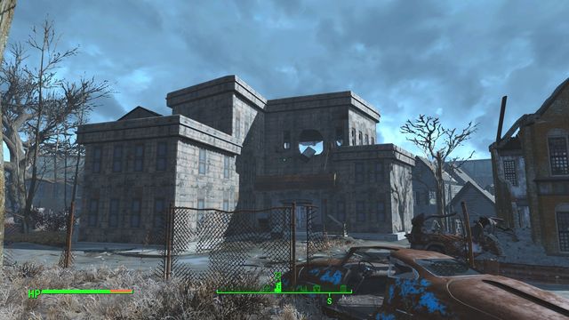 Fallout 4 Здание университета