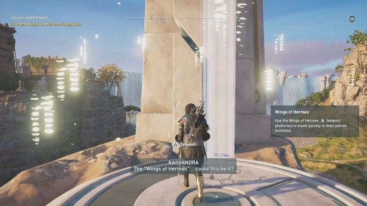 It is a new means of transport that will enable you to quickly overcome large heights - How to move on the map in Assassins Creed Odyssey Fate of Atlantis DLC? - FAQ - Assassins Creed Odyssey Guide