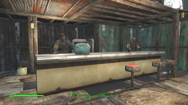 Outside, at the counter, you meet two more traders - Bunker Hill - Cambridge - Sector 5 - Fallout 4 Game Guide & Walkthrough