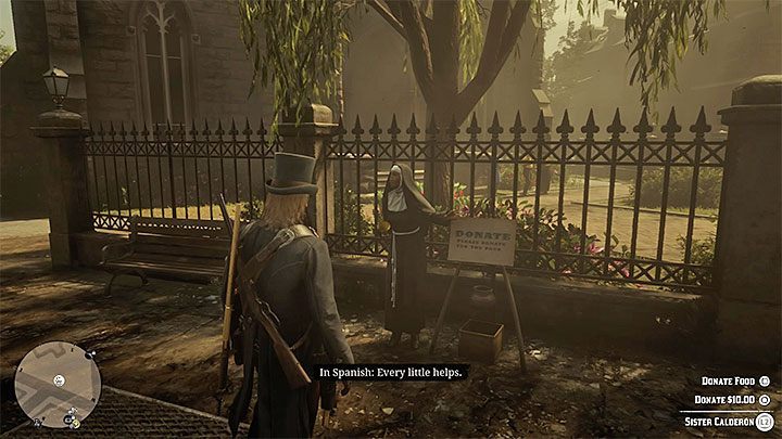 This mission appears in Saint Denis (chapters 5-6) - Minor side quests a