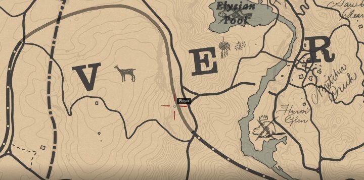 The grave can be found west of Van Horn, near Elysian Pool - Graves in Red Dead Redemption 2 - Secrets and collectibles - Red Dead Redemption 2 Guide