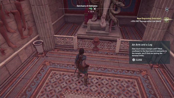 Riddle solution: Go to the Sanctuary - Ainigmata Ostraka in Argolis in Assassins Creed Odyssey Game - Ainigmata Ostraka - Assassins Creed Odyssey Guide