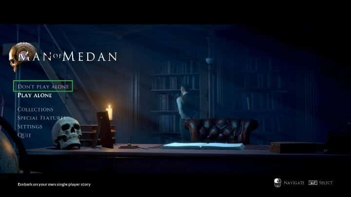 To get this achievement, you must finish the game in Shared Story mode - Trophies and achievements | The Dark Pictures Man of Medan Guide - Secrets - The Dark Pictures Man of Medan Guide