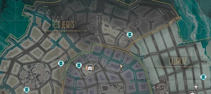 You can mark the locations of this mission on the map to complete them when you get near the marker - Letters From Oakmont | The Sinking City walkthrough - Side cases - The Sinking City Guide