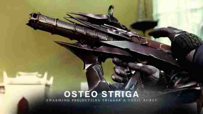 Destiny 2: Как получить экзотический SMG Osteo Striga