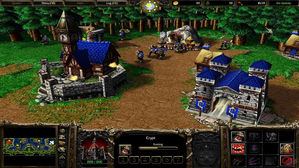 Игры для слабых ПК с хорошей графикой | Warcraft III: Reign of Chaos